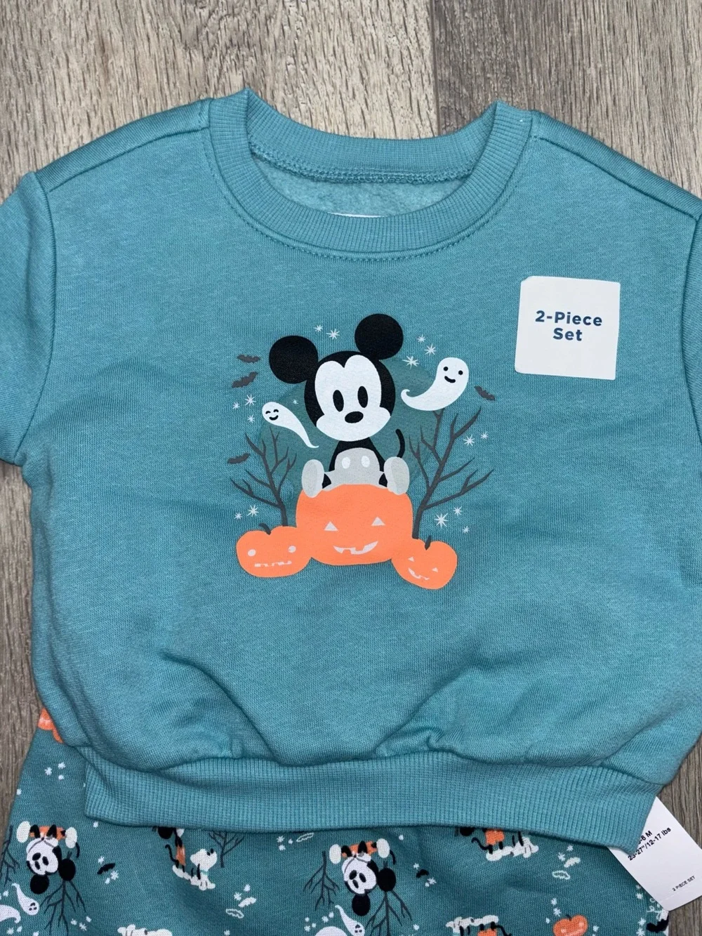 Old Navy Mickey Mouse Halloween Matching Set 3-6 Months